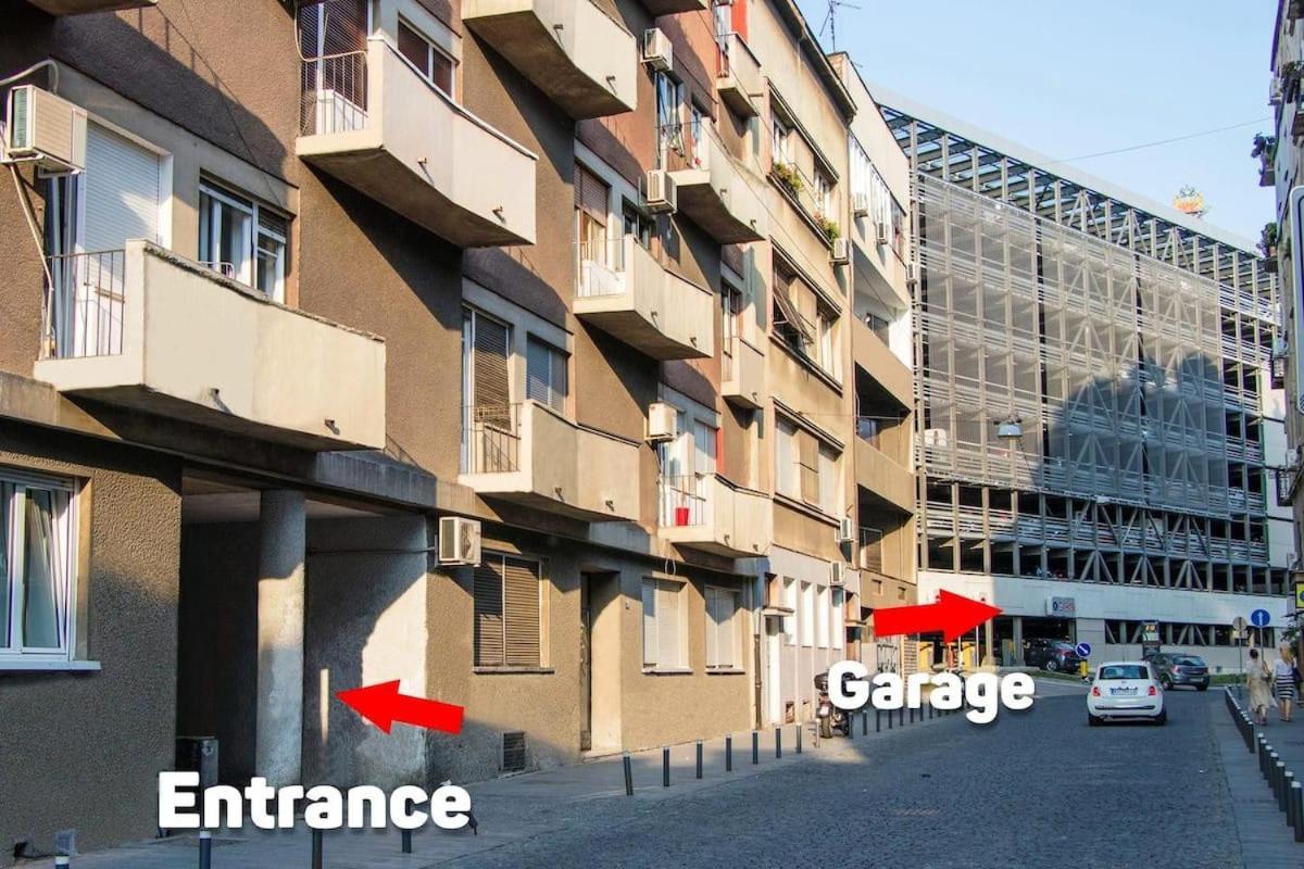 Zen City Center Apartment & Garage Nearby Bělehrad Exteriér fotografie